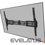 TV kronšteini NEOMOUNTS  Wall mount | WL35S-950BL19 | Tilt, Height adjustment, Width adjustment, Rotate | 55-115 " | Maximum weight (capacity) 160 kg | Black 