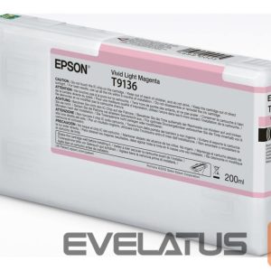 Aksesuāri un izejmateriāli EPSON  T91360N Ink Cartridge Vivid Light Magenta 