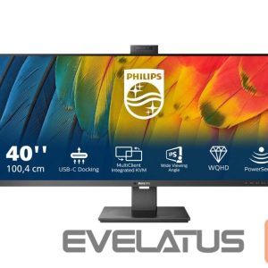Monitors Philips  Business Monitor 40B1U5601H/00	  40 " IPS 3440 x 1440 pixels 21:9 4 ms 300 cd/m² Black 100 Hz 