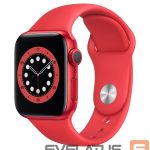 Viedpulksteni Apple  Watch Series 6 GPS, 40mm Product (Red) Aluminium Case With Sport Band - Regular Red