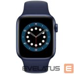 Viedpulksteni Apple  Watch Series 6 GPS, 44mm Aluminium Case with Sport Band Deep Navy