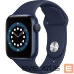 Viedpulksteni Apple  Watch Series 6 GPS, 40mm Aluminium Case with Deep navy Sport Band Blue