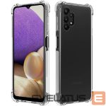 Aizmugurējais vāciņš Evelatus Samsung Galaxy A32 Military Shockproof Silicone Case TPU Transparent