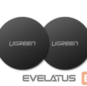 Auto turētājs Ugreen  2x metal plates plate for magnetic phone holders Black
