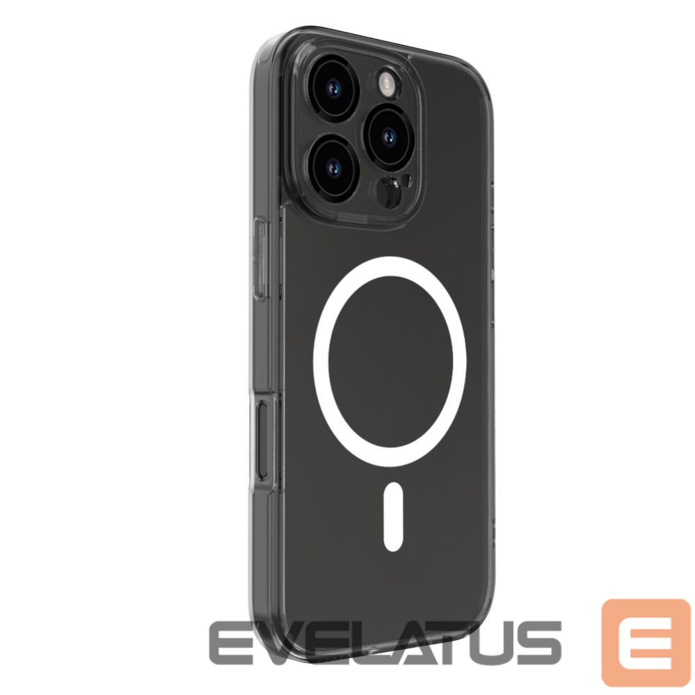 Aizmugurējais vāciņš Evelatus Apple iPhone 16 Pro Clear Case With MagSafe and Camera Protection Transparent