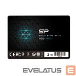 Cietais disks SSD Silicon power  Ace A55 2000 GB, SSD form factor 2.5", SSD interface SATA III, Write speed 530 MB/s, Read speed 560 MB/s 