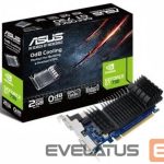 Grafiskās karte / Video kartes Asus  GF GT730-SL-2GD5-BRK NVIDIA, 2 GB, GeForce GT 730, GDDR5, Memory clock speed 5010 MHz, PCI Express 2.0, HDMI ports quantity 1, DVI-D ports quantity 1, Cooling type Passive, Processor frequency 902 MHz 