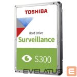 Cietais disks HDD Toshiba  HDD||S300|4TB|SATA|256 MB|5400 rpm|3,5"|HDWT840UZSVA 