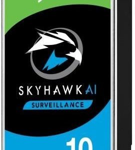 Cietais disks HDD SeaGate  HDD||SkyHawk|10TB|SATA 3.0|256 MB|7200 rpm|3,5"|ST10000VE001 