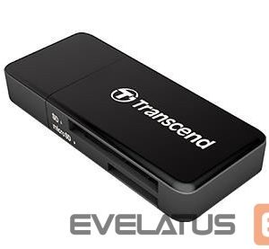 Cita datorprece Transcend  MEMORY READER FLASH USB3 BLACK/TS-RDF5K 