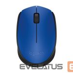Datora pele Logitech  MOUSE USB OPTICAL WRL M171/BLUE 910-004640 