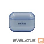 Maciņš austiņām Evelatus Apple AirPods Pro TPU Protective Case Transparent Blue