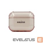 Maciņš austiņām Evelatus Apple AirPods Pro 2 TPU Protective Case Transparent Pink