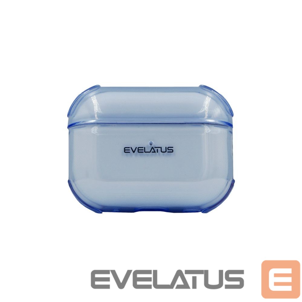 Maciņš austiņām Evelatus Apple AirPods 3 TPU Protective Case Transparent Blue