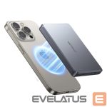Ārējais akumulators Joyroom  20W Metal Magnetic Wireless Power Bank 10000mAh Gray