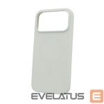 Aizmugurējais vāciņš Evelatus Apple iPhone 17 Pro Max Premium Magsafe Soft Touch Silicone Silver