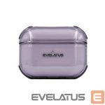 Maciņš austiņām Evelatus Apple AirPods 4 TPU Protective Case Transparent Purple