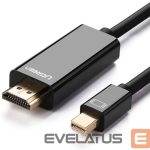 Kabelis Ugreen  Mini DP Male to HDMI Cable 4K 1.5m Black