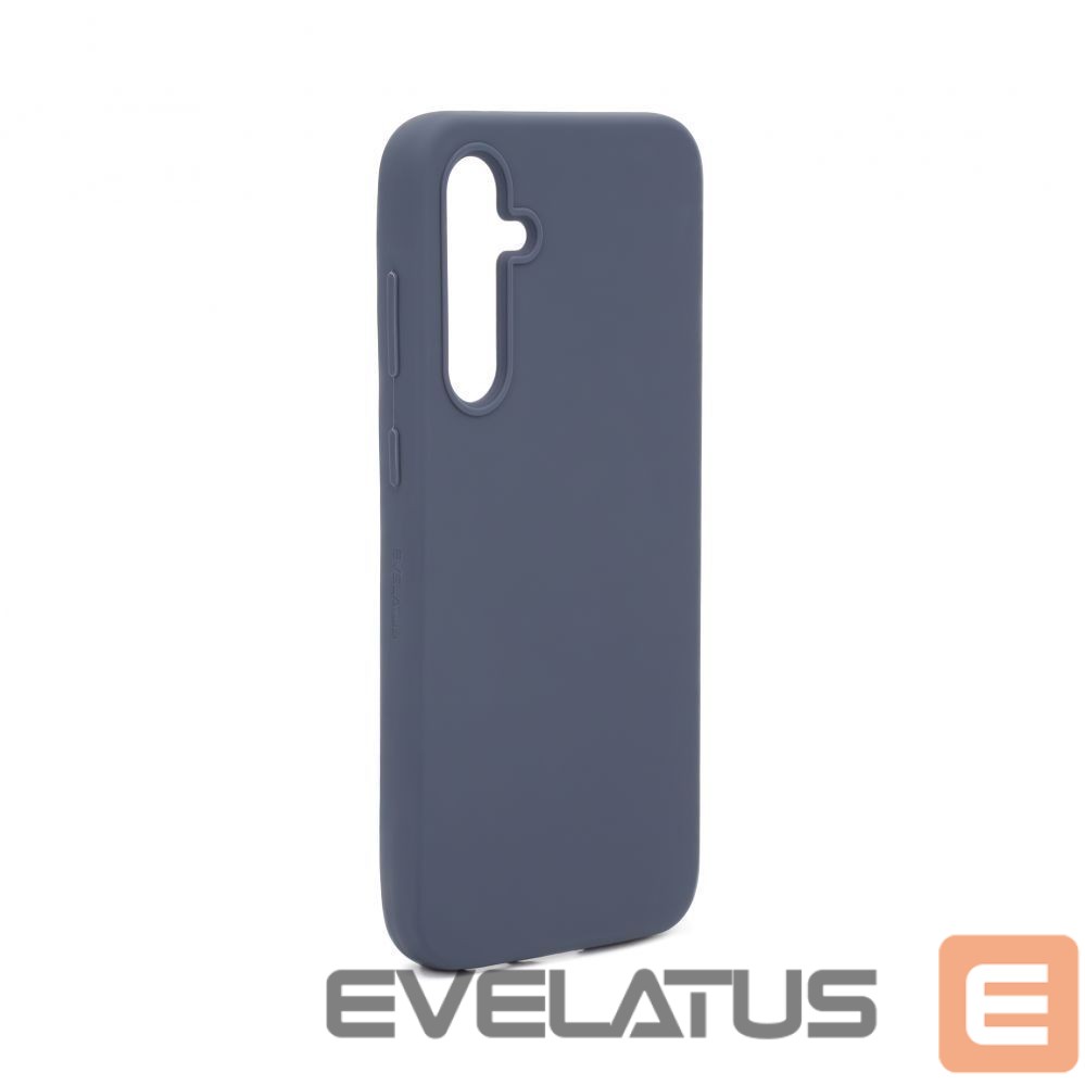Aizmugurējais vāciņš Evelatus Samsung Galaxy S23 FE Premium Soft Touch Silicone Case Midnight Blue