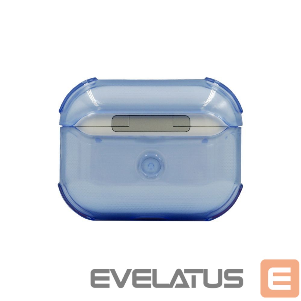 Maciņš austiņām Evelatus Apple AirPods Pro TPU Protective Case Transparent Blue