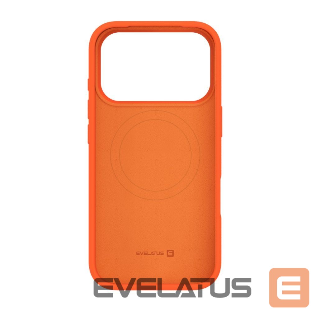 Aizmugurējais vāciņš Evelatus Apple iPhone 17 Pro Premium Magsafe Soft Touch Silicone Orange