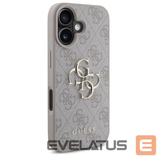Cits mobilo telefonu aksesuārs Guess Guess 4G Big Logo Case for iPhone 16 - Pink