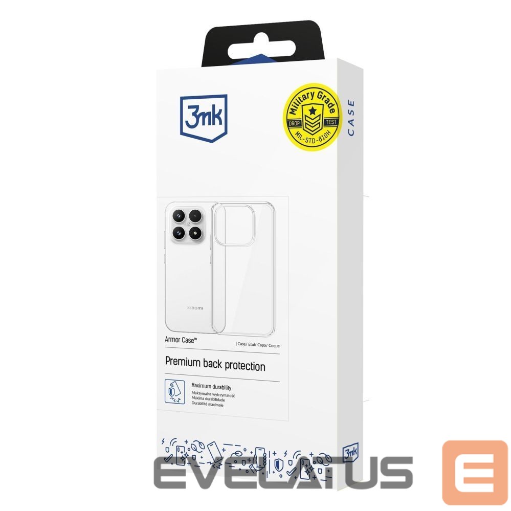 Citas preces 3MK 3mk Armor Case for Xiaomi 17 - transparent