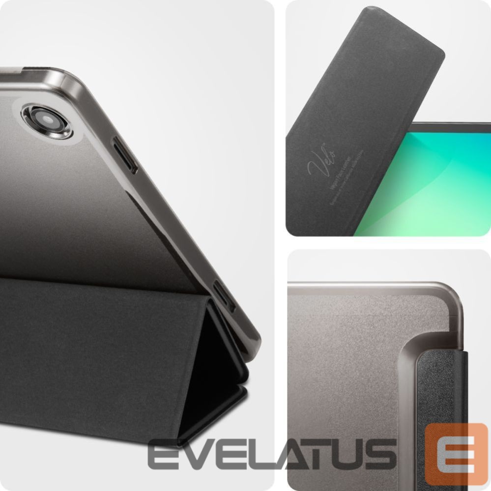 Citas preces Spigen Spigen Smart Fold Case for Samsung Galaxy Tab A9+ / A11+ - Black