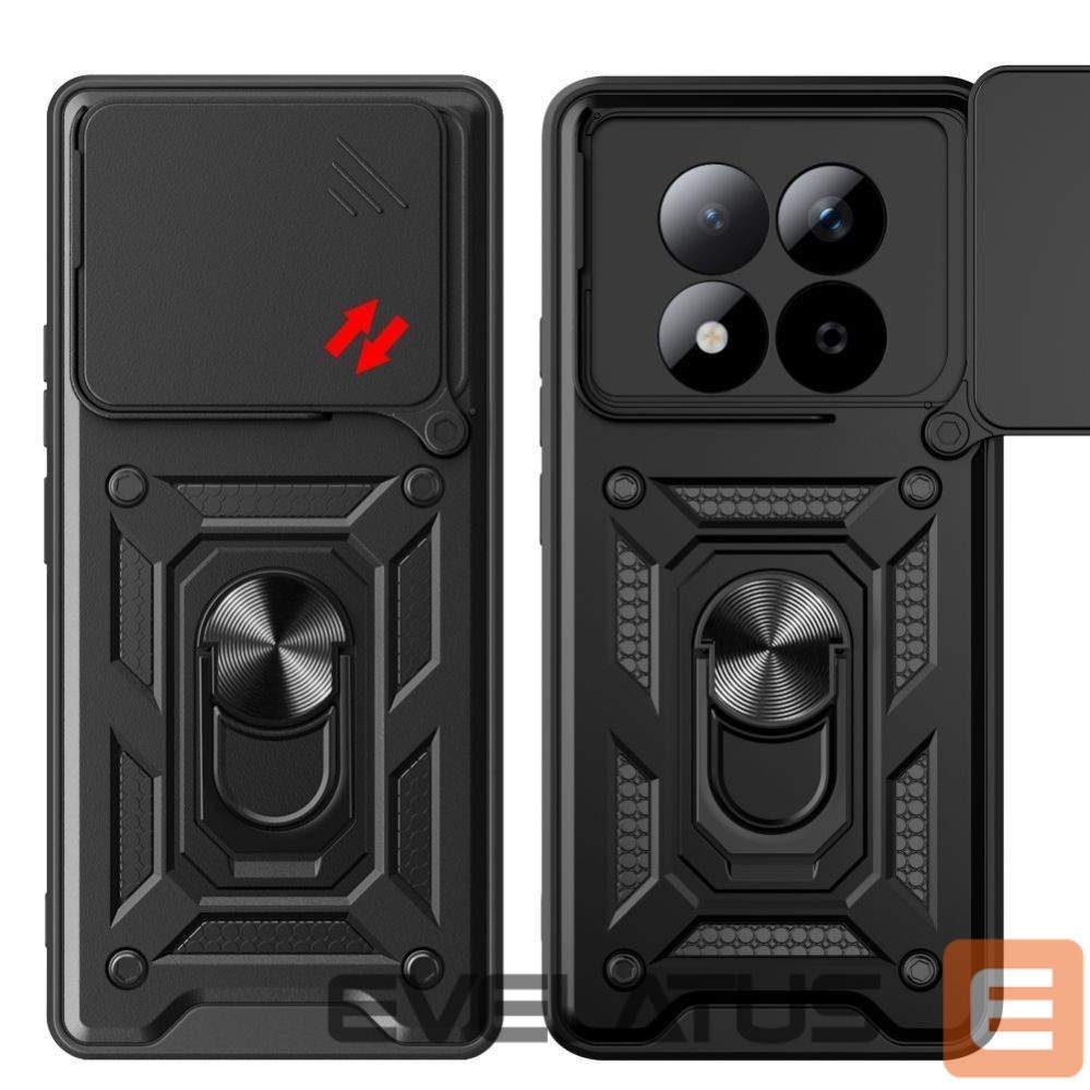 Citas preces Tech-Protect Tech-Protect CamShield Pro Case for Xiaomi Poco M8 Pro / Redmi Note 15 Pro+ 5G - Black