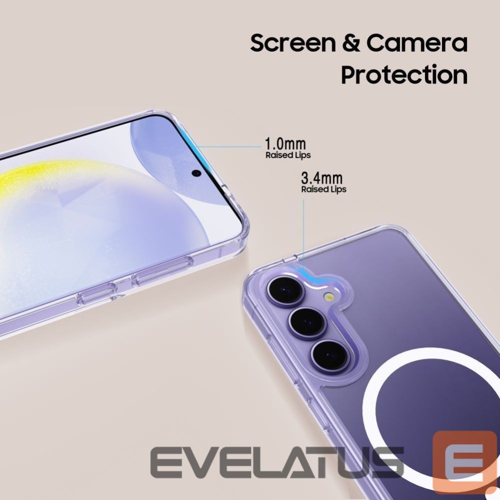 Citas preces Tech-Protect Tech-Protect FlexAir MagSafe Case for Samsung Galaxy S26+ - Transparent