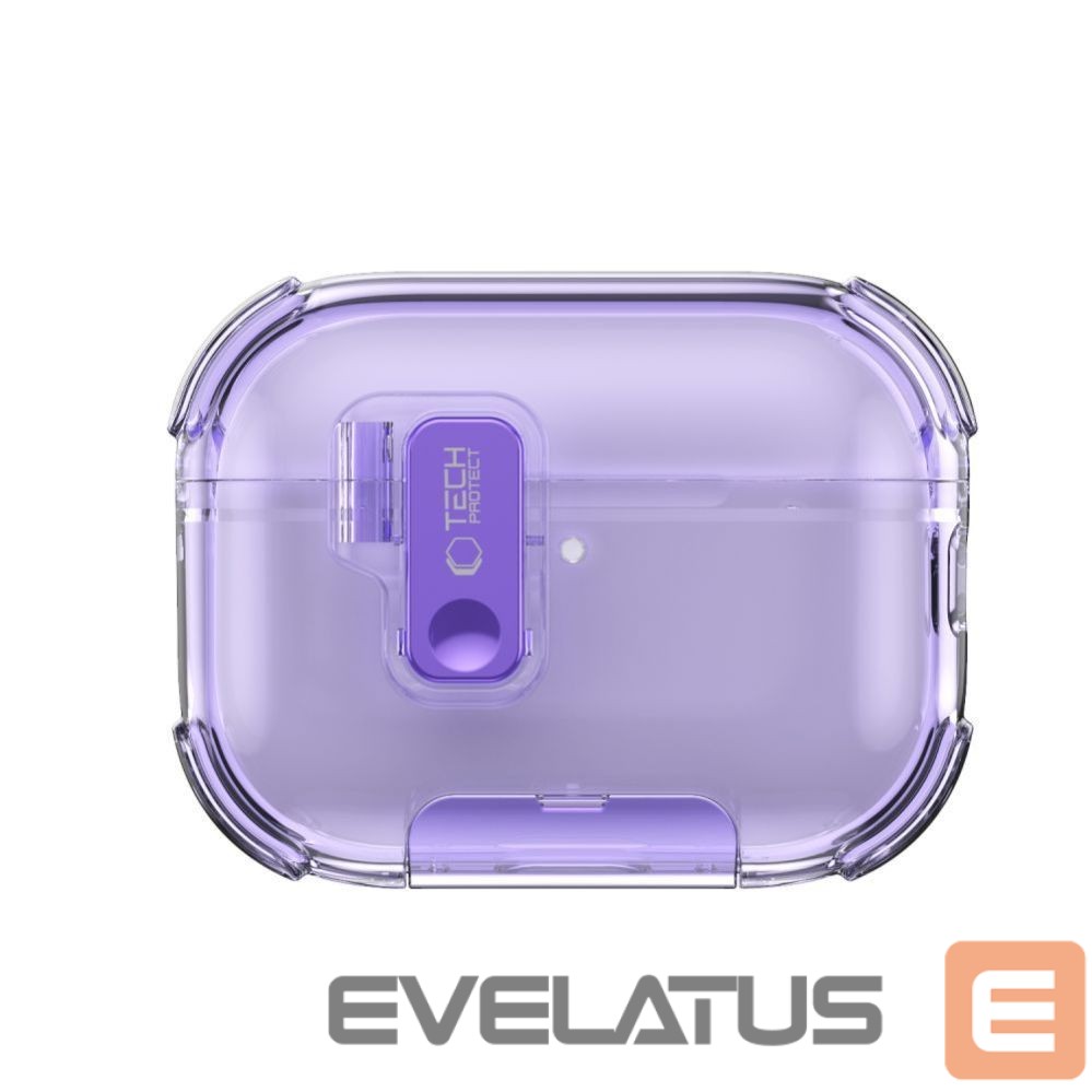 Citas preces Tech-Protect Tech-Protect Bounce Pro Case for AirPods Pro 3 - Purple
