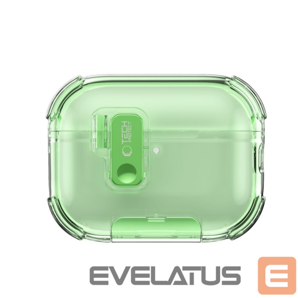 Citas preces Tech-Protect Tech-Protect Bounce Pro Case for AirPods Pro 3 - Green