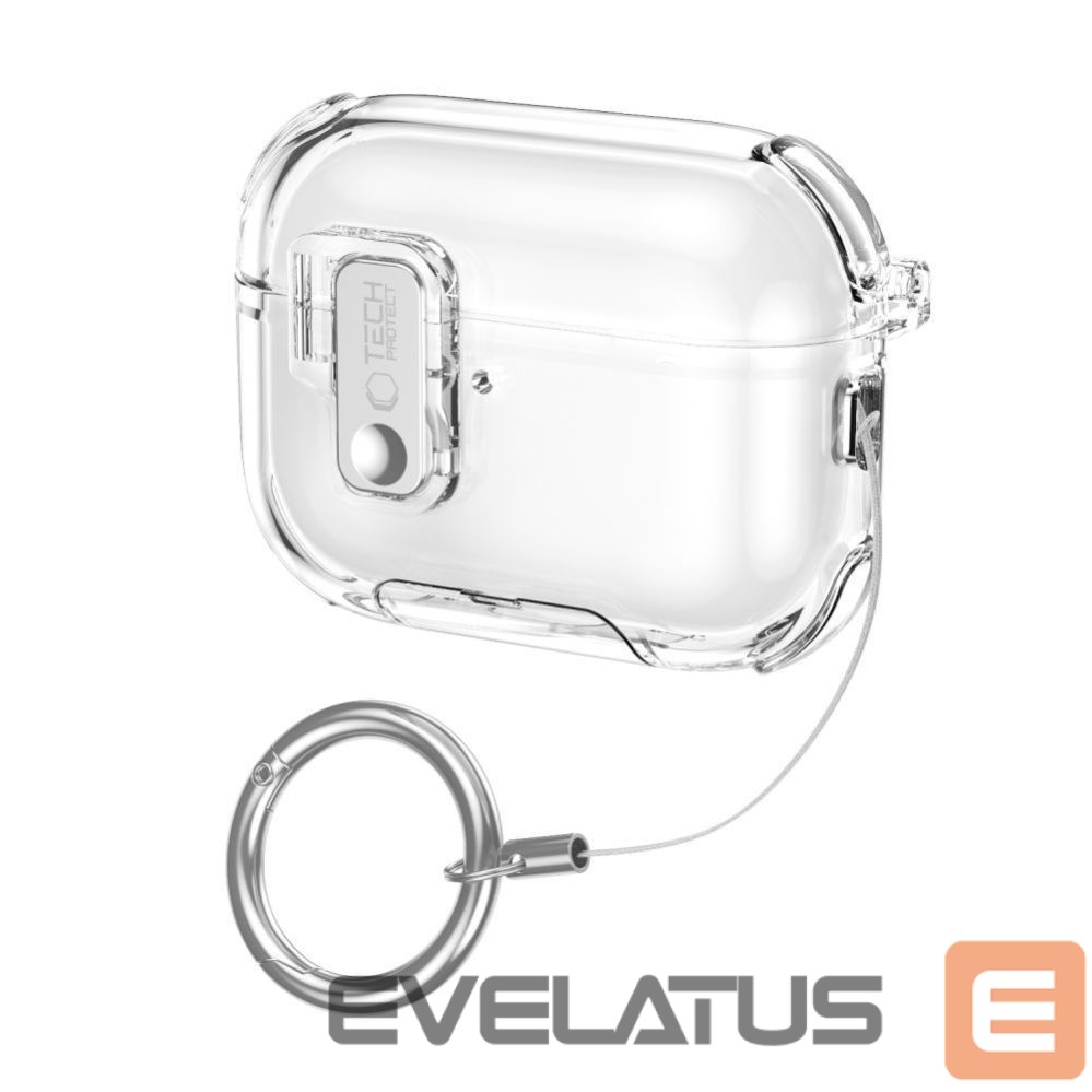 Citas preces Tech-Protect Tech-Protect Bounce Pro Case for AirPods Pro 3 - Clear