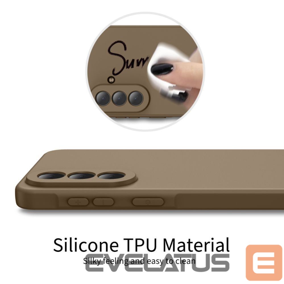 Citas preces Tech-Protect Tech-Protect Icon Case for Samsung Galaxy A57 5G - Brown