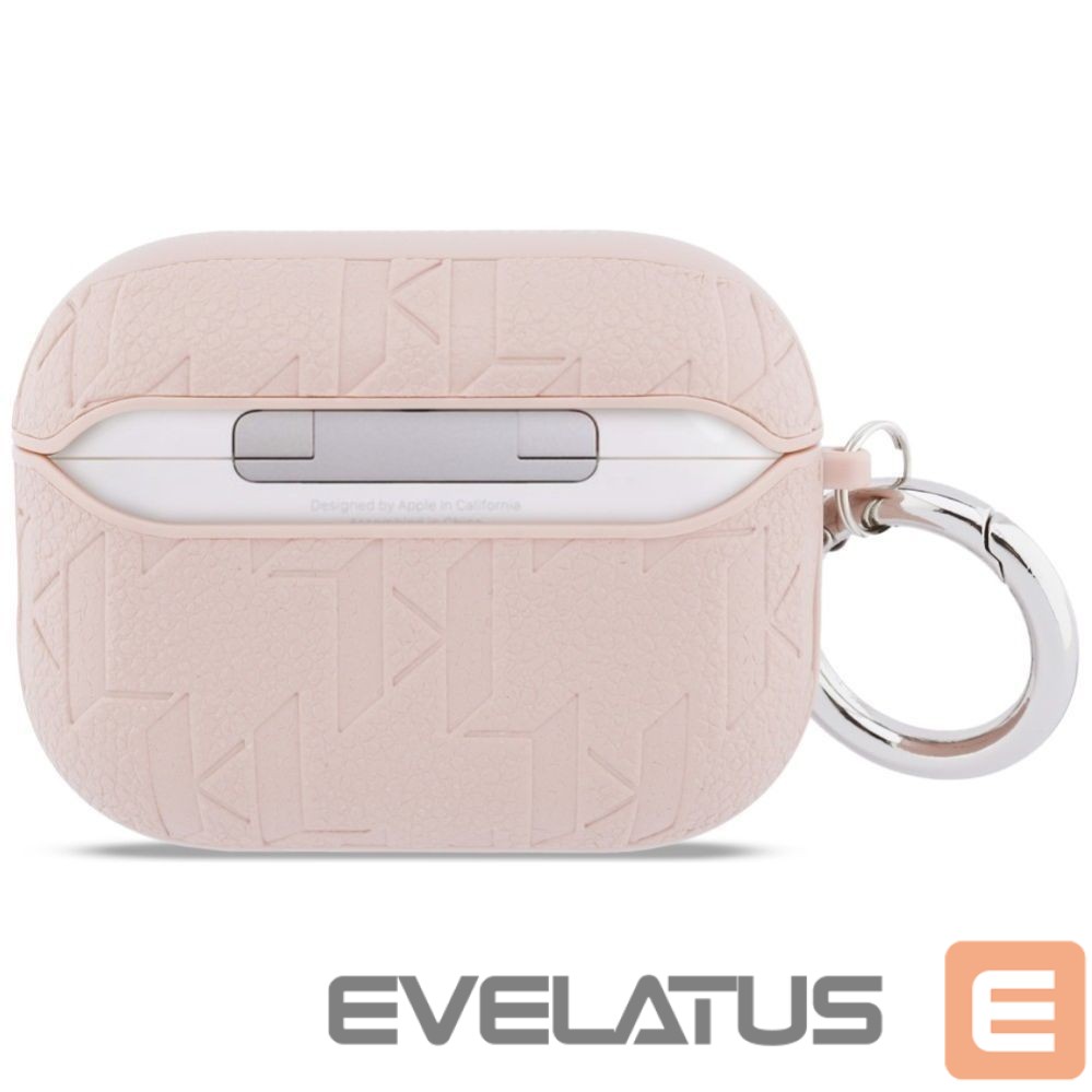 Citas preces Karl Lagerfeld Karl Lagerfeld Monogram Karl Head Case for AirPods Pro 3 - Pink