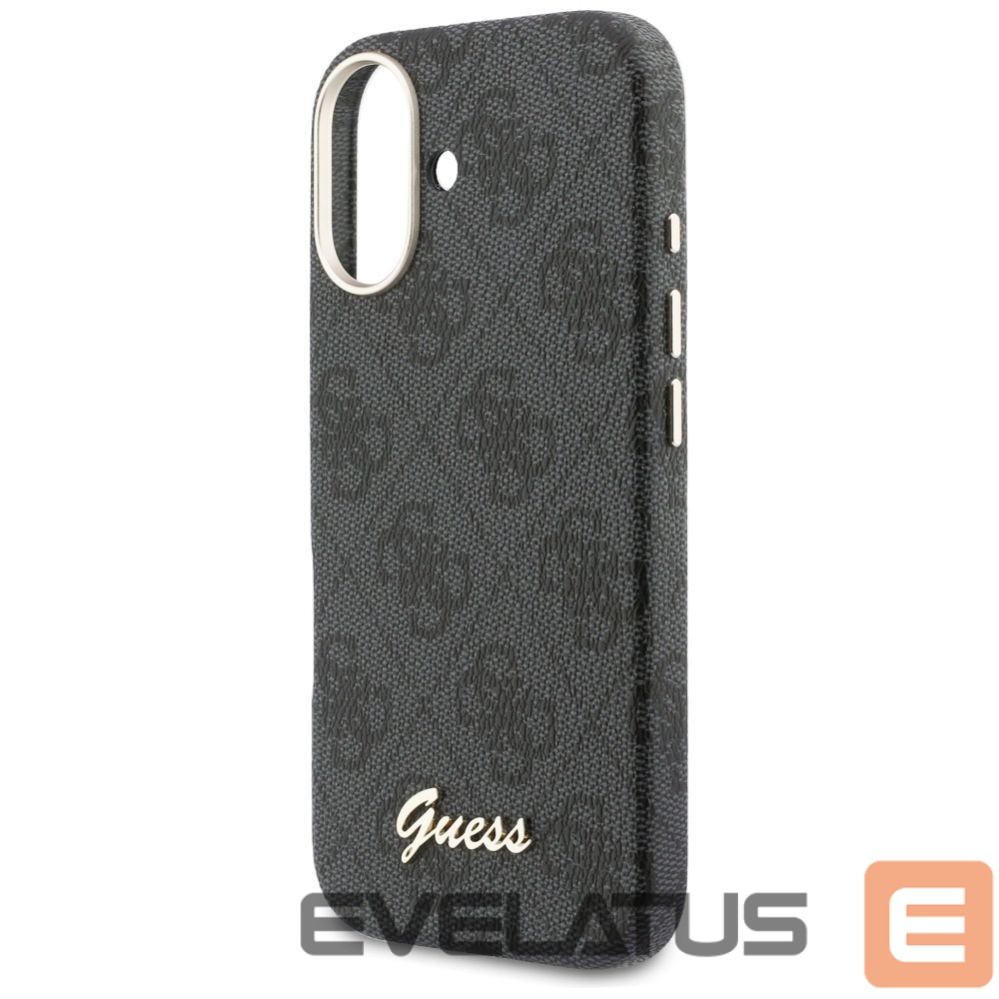 Citas preces Guess Guess 4G Script MagSafe case for iPhone 17 - black