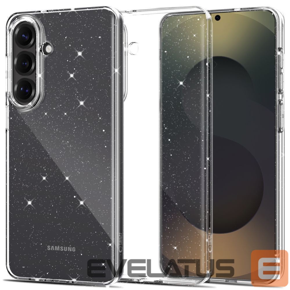 Citas preces Tech-Protect Tech-Protect FlexAir Case for Samsung Galaxy S26 - Clear and Glitter