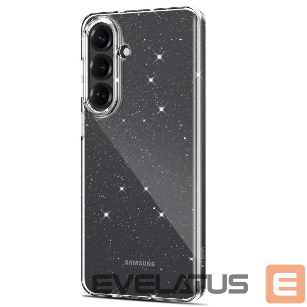 Citas preces Tech-Protect Tech-Protect FlexAir Case for Samsung Galaxy S26 - Clear and Glitter