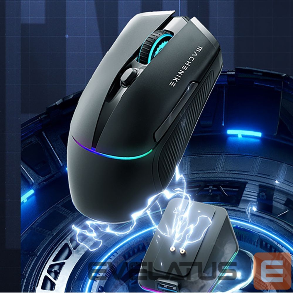 Citi Machenike Machenike L8 Pro Wireless Gaming Mouse with Charging Station - Black