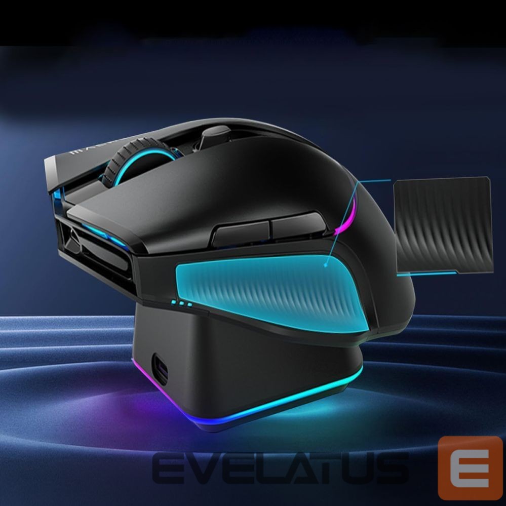 Citi Machenike Machenike L8 Pro Wireless Gaming Mouse with Charging Station - Black