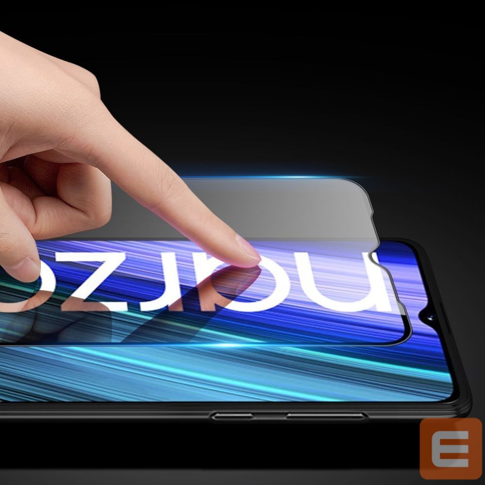 Citas preces Dux Ducis Dux Ducis 9D Tempered Glass 9H Full Screen Tempered Glass with Realme Narzo 50A frame black (case friendly)
