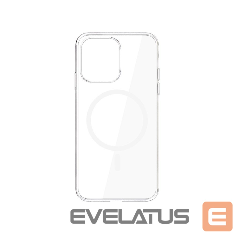 Citas preces 3MK 3mk Clear MagCase Case for Apple iPhone 15 Pro Max - Transparent