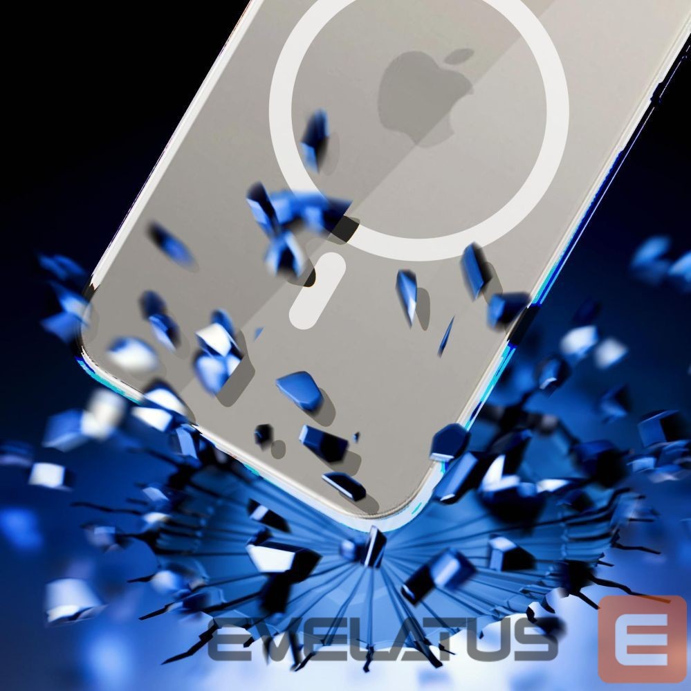 Citas preces 3MK 3mk Clear MagCase Case for Apple iPhone 15 Pro Max - Transparent