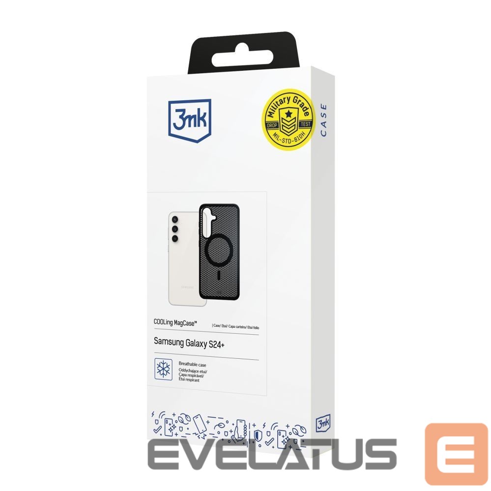 Citas preces 3MK 3mk COOLing MagCase for Samsung Galaxy S24+ - black