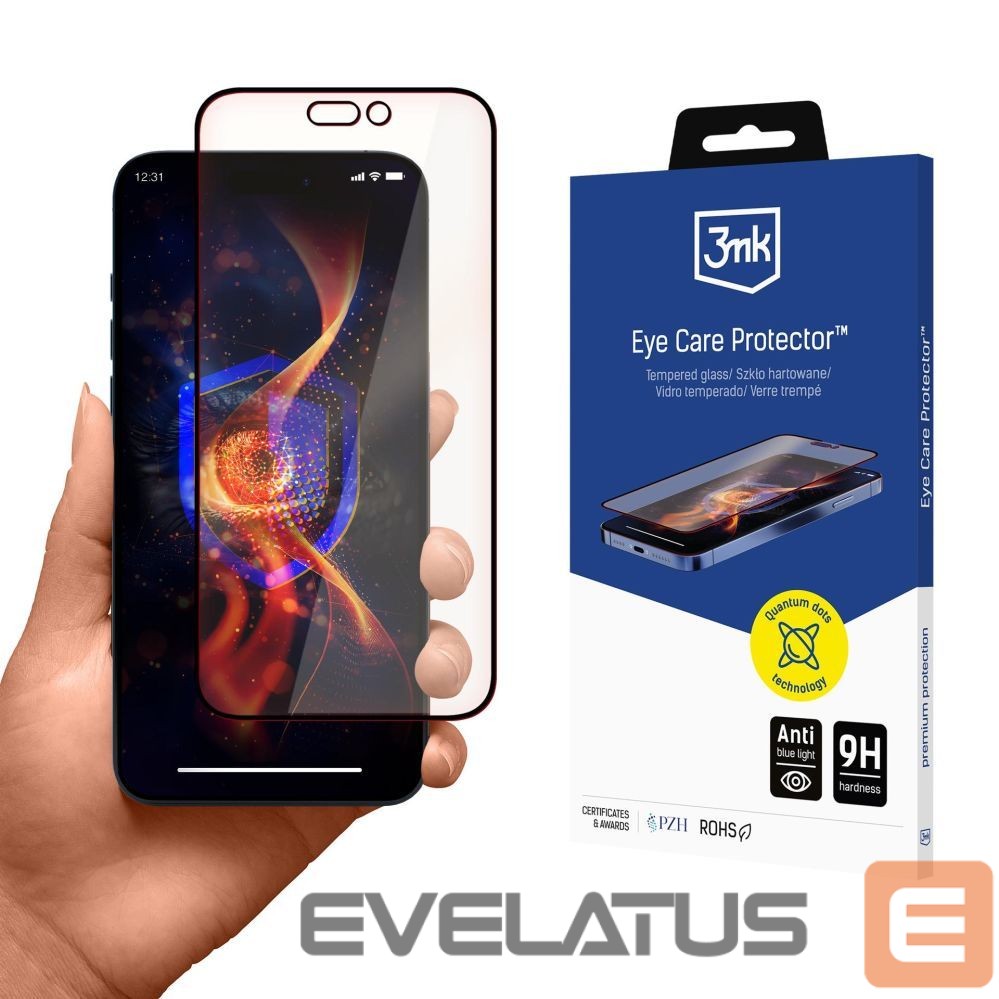 Citas preces 3MK Tempered Glass 3mk Eye Care Protector for Apple iPhone 16 Pro