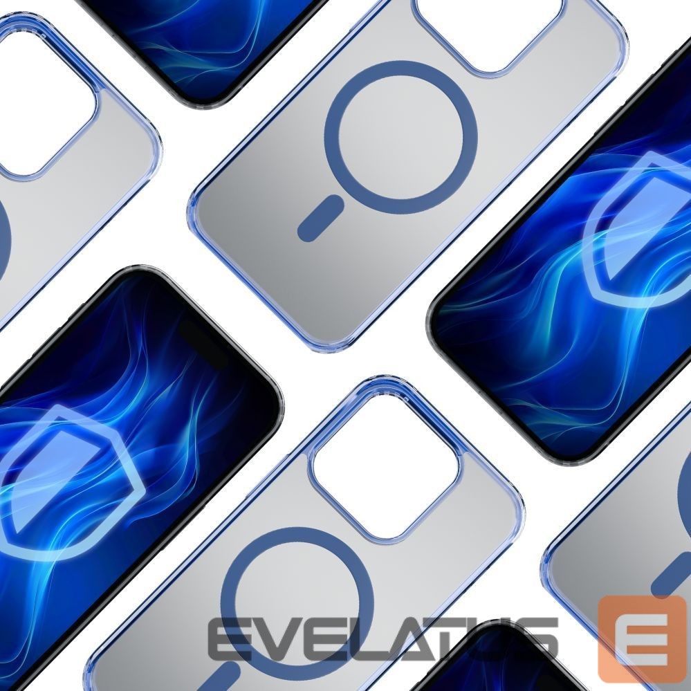 Citas preces 3MK 3mk Frosty MagCase Blue Case for Apple iPhone 15 Pro - Blue