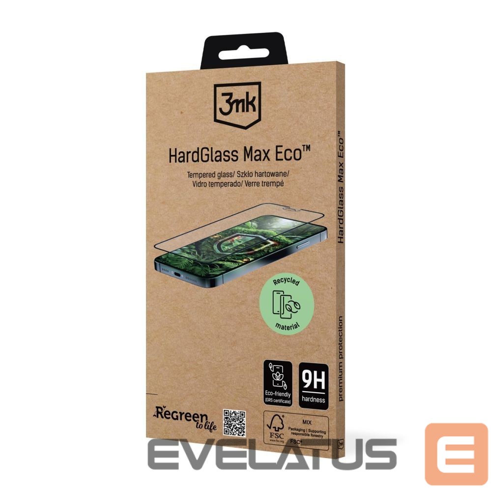 Citas preces 3MK Tempered glass 3mk HardGlass Max Eco for Apple iPhone 14 Pro Max