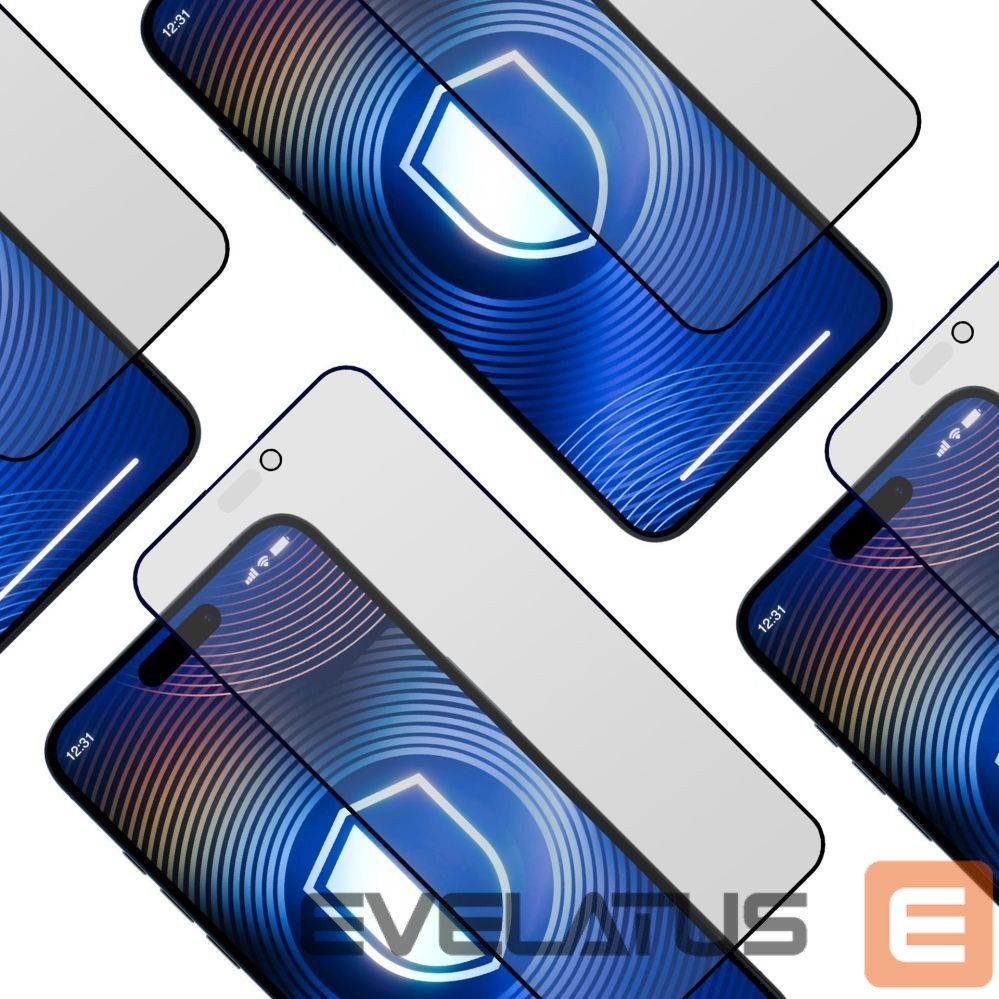 Citas preces 3MK Tempered Glass 3mk Hardglass Matt Max Privacy for Apple iPhone 15 Pro Max