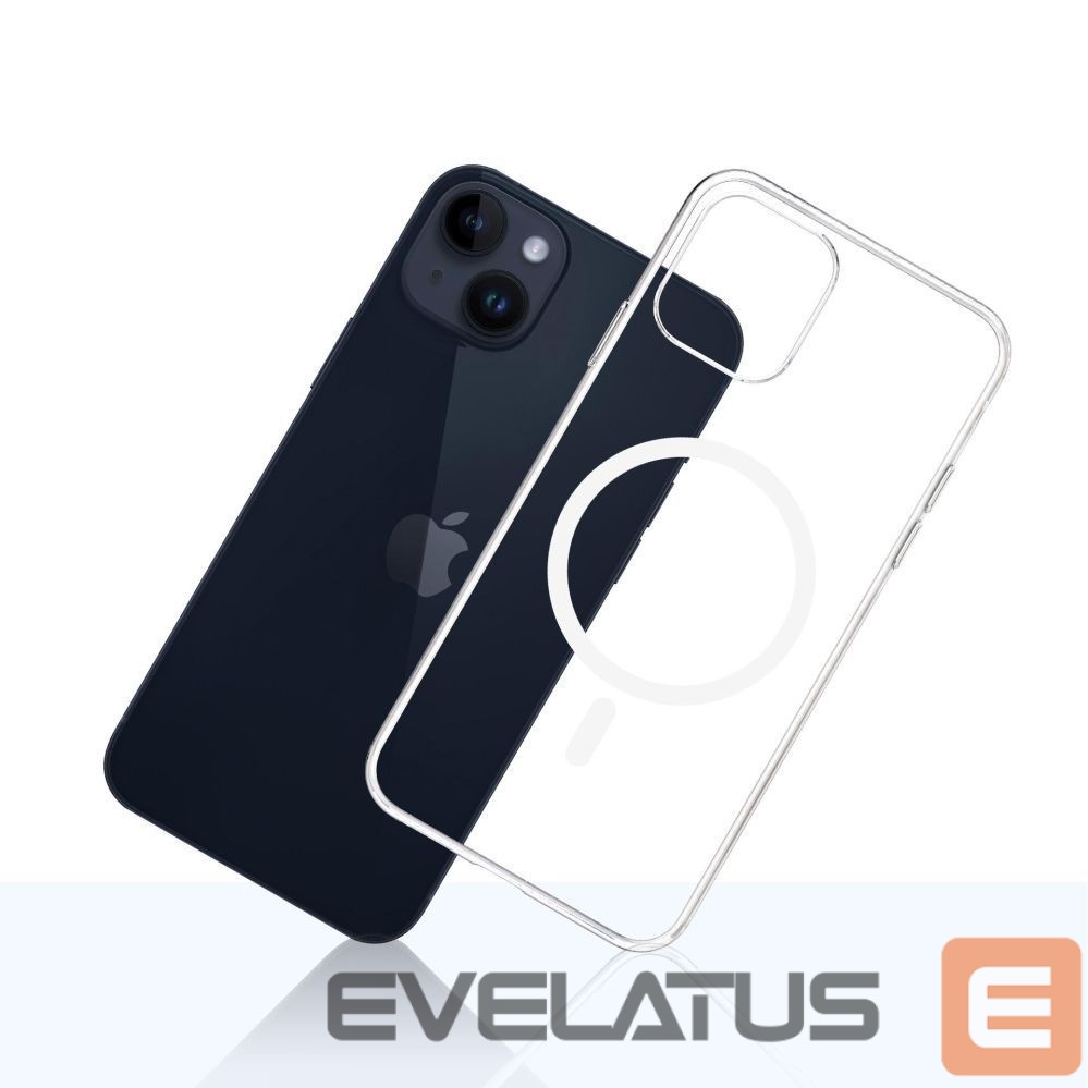 Citas preces 3MK 3mk Clear MagCase for Apple iPhone 14 Plus - transparent