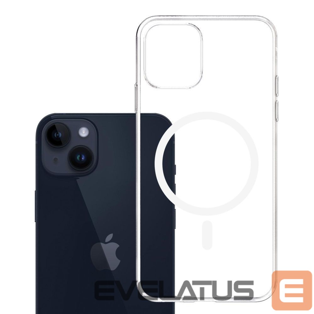 Citas preces 3MK 3mk Clear MagCase for Apple iPhone 14 Plus - transparent